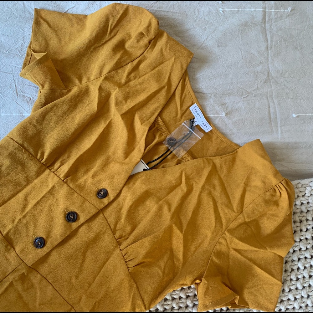 Emory Park mustard Jumpsuit
